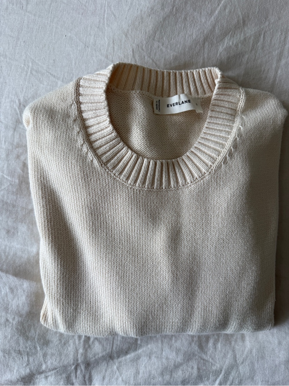Everlane Boxy Sweater (Canvas)